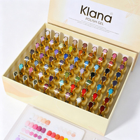 Kit de vernis à ongles professionnel 15 ml avec logo personnalisé, 60 couleurs de gel UV LED, pour la maison et le salon
