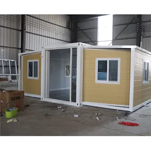 2023 desain baru dengan cepat dipasang buatan hidup kontainer rumah rumah portabel rumah lipat prefab wadah
