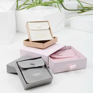 Boîtes rigides coulissantes en carton fantaisie personnalisées avec impression sur mesure, fabriquées en Chine, pour bijoux et montres, couleur personnalisée, faites à la main - Product Image 1