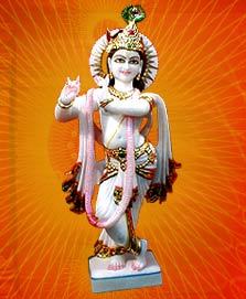 Estatuas de mármol del Dios Lord Krishna - Product Image 6