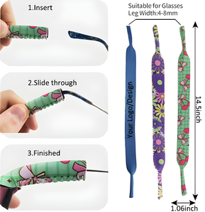 <span class=keywords><strong>Cordon</strong></span> de maintien personnalisé en néoprène pour lunettes de sport, anti-perte, pour la natation et la course à pied - Product Image 4