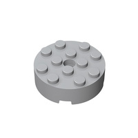 Blocs de construction 0,1 kg/33 pièces 87081 Rond 4*4 avec trou d'axe Brique Jouet d'idée pour enfants Brique cylindrique Accessoires techniques DIY