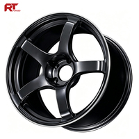 Jantes forgées personnalisées 17 18 19 pouces 5x105 légères à 5 branches noires pour voitures de performance Chevrolet Cruze Sonic Trax