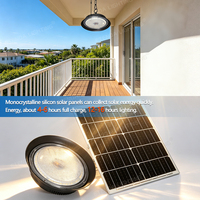 Lampe Solaire LED Industrielle ETD-S13A300 IP65 40W-300W avec Télécommande pour Usage Résidentiel