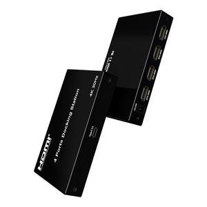 <span class=keywords><strong>Adaptador</strong></span> Extendido <span class=keywords><strong>DisplayLink</strong></span> de 4 Puertos USB-C 4K para TV, PC, Windows, Android, Metálico, Compatible con Splitter OEM - Product Image 4