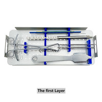 Kit d'instruments pour membres inférieurs, ensemble d'instruments pour grands fragments osseux pour la chirurgie traumatique, instruments orthopédiques