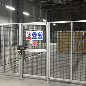 Aluminum Profile Fences Custom Made For Workshop Factory Safety Protection Anodized 6000 Series Alloy Welded Assembly Line - Product Image 2