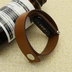 <span class=keywords><strong>Bracelet</strong></span> de montre à dégagement rapide pour Google <span class=keywords><strong>Fitbit</strong></span> Air Strap, boucle en <span class=keywords><strong>cuir</strong></span>, accessoires de montre - Product Image 4