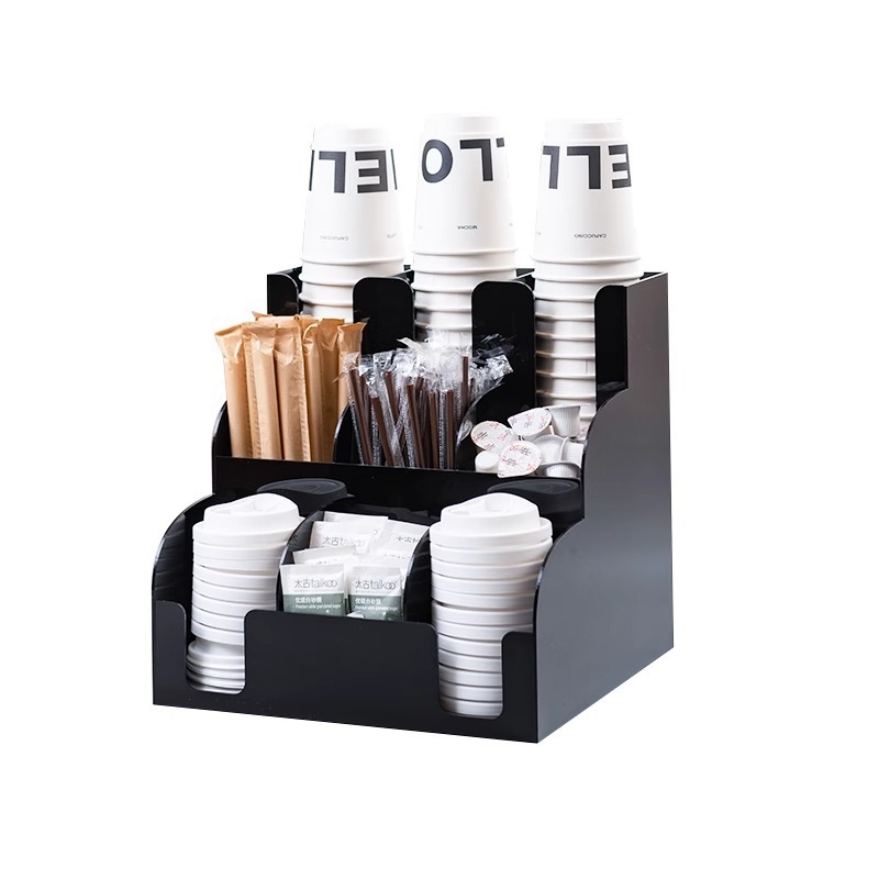 Black Coffee Milk Tea Cup Holder