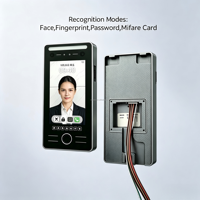 Sistema de Control de Acceso Biométrico con Reconocimiento Facial JuAn Cloud Management, Impermeable IP65, con Tecnología Dinámica Amplia en la Noche
