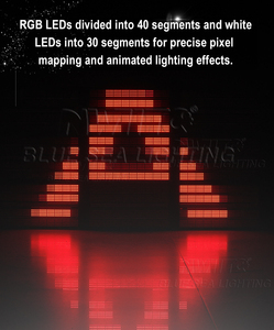 Luce Stroboscopica a LED IP65 Impermeabile Combinabile da 600W RGBW 4in1 per Esterni Stadio Festival Tour con Effetto Flash-Wash - Product Image 3