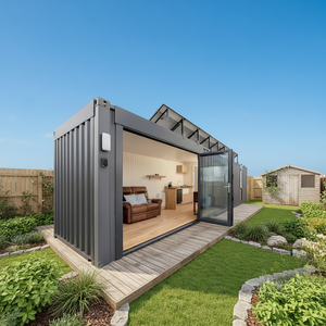 Casa Container 20ft 40ft Negozio Container Casa Container Capsula Villa per Esterni Altre Case Prefabbricate - Product Image 1