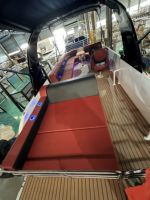 Yacht de croisière sportif sur mesure de 22 pieds avec pont en aluminium de 3 tonnes de charge, idéal pour le transport de marchandises spécialisées