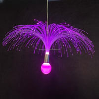 Guirlande lumineuse en fibre optique LED JC, méduse, indice de protection IP65, pour intérieur/extérieur, fête d'Halloween, mariage, décoration de jardin