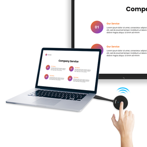 Bộ phát và thu HDM không dây chất lượng cao được thiết lập để phát trực quan âm thanh liền mạch trên các thiết bị - Product Image 2