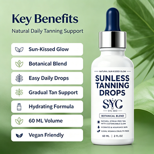 Gotas Autobronceadoras OEM de Lujo con Aceite de Coco y Aloe Vera para un Brillo Natural y una Piel Radiante, con Hidratación - Product Image 4