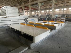 <span class=keywords><strong>Prix</strong></span> d'usine, pont-bascule pour camions, 80 tonnes, 100 tonnes, pont-bascule électronique, balances de pesage, modèles de pont-bascule pour camions - Product Image 4