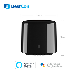 BroadLink-minidomótica <span class=keywords><strong>de</strong></span> aire acondicionado RM4C, Control remoto Universal IR, funciona con echo y <span class=keywords><strong>asistente</strong></span> <span class=keywords><strong>de</strong></span> <span class=keywords><strong>google</strong></span> - Product Image 4