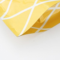 Emballage alimentaire mignon en forme d'ananas sac d'emballage en plastique à fermeture éclair pour bonbons et chocolat