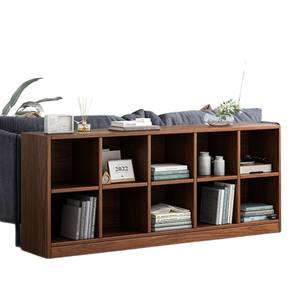 <b>Solid</b> <b>Wood</b> Bookshelf Floor Standing Storage Unit Low <b>Bookcase</b> For Living Room Home Office Organization - Product Image 5
