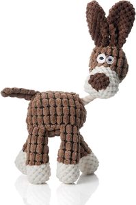Juguete Interactivo para Mascotas Tipo Teddy Shiba Inu, Diseño de Animal Sólido para Entrenamiento de Perros, Sonido de Granos de Maíz, Material de Felpa para Todas las Estaciones - Product Image 5