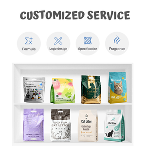 Litière pour chat en bentonite de qualité supérieure, écologique, désodorisante, agglomérante, faible teneur en poussière, litière pour chat en argile naturelle - Product Image 2