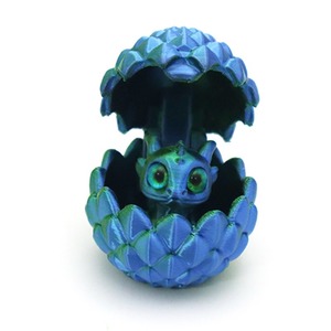 Mini Set de Huevos de Dragón Sorpresa, 20 Piezas de Huevos y Dragones Impresos <span class=keywords><strong>en</strong></span> 3D, Rellenos para Cestas de Pascua, Huevos de Animales Pequeños para Pascua - Product Image 5