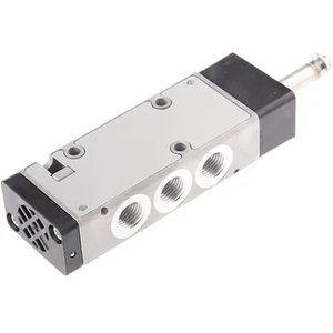 โซลินอยด์วาล์วและวาล์วสปูลแบบควบคุมด้วยไพล็อต รุ่นใหม่ V61B513A-A2000 G1/4, 2-10 บาร์ วาล์วโซลินอยด์อะลูมิเนียม IP65/อัตราการไหล 500-4500 - Product Image 1