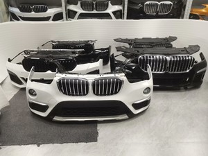 Pour <span class=keywords><strong>BMW</strong></span> <span class=keywords><strong>X1</strong></span> <span class=keywords><strong>E84</strong></span> 5/G38 <span class=keywords><strong>lci</strong></span> 7/G12 assemblage de nez avant d'origine calandre pare-chocs phare antibrouillard réservoir d'eau cadre condensateur faisceau - Product Image 6