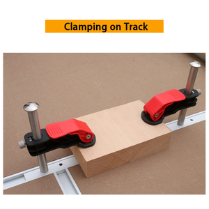 2Pcs Bench Dog <strong>Clamp</strong> Woodworking Bench Dogs Hold Down <strong>Clamp</strong> Adjustable Benchtop <strong>Quick</strong> <strong>Clamps</strong> Aluminum Alloy Fast Fixed Clip - Product Image 5