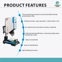 Machine de soudage plastique par ultrasons directe usine spécialisée pour la scellage de chargeurs, batteries externes et adaptateurs