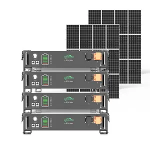 Multifunktions-Powerwall-Rack-Solarenergie speicher Lithium-Ionen-Akku 48 v100ah 200ah 10Kwh 20Kwh 51.2v Lifepo4-Akku