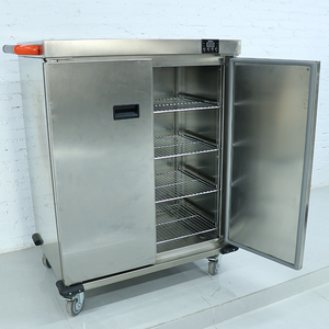 Carrito Calentador de Alimentos Eléctrico Móvil HELAXEN con Control de Temperatura Digital Inteligente, Calentamiento por Convección y Construcción de Acero Inoxidable para - Product Image 6