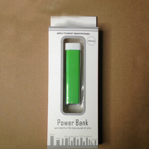 Banque d'alimentation portable en forme de rouge à lèvres 2600 mAh, mini chargeur au design coloré pour téléphones mobiles - Promotion - Product Image 3
