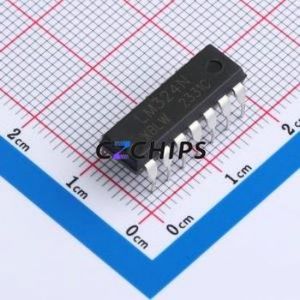 Amplificateur opérationnel de puce IC de circuit intégré LM324N(XBLW) DIP-14 original et flambant neuf - Product Image 1