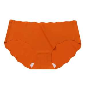 Culottes sans couture confortables et sexy à bordure festonnée/à volants, vente en gros du fabricant - Product Image 3