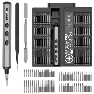 Juego de Destornilladores Eléctricos con Pantalla de Visualización Transfronteriza de 68 Piezas, Batería de Litio Recargable, Herramienta de Reparación Pequeña de Precisión - Product Image 5