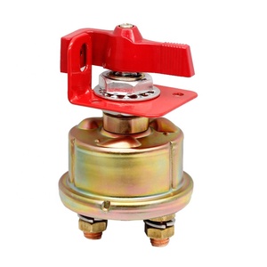 Interruttore Sezionatore <span class=keywords><strong>Staccabatteria</strong></span> Rosso <span class=keywords><strong>12V</strong></span> 300A per Auto Camion Barca Camper Pickup - Product Image 1