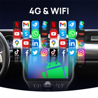 Radio Android para Auto de 11.5 Pulgadas, 2K, 8 Núcleos, Carplay, Reproductor Multimedia con GPS, Navegación GPS, 4G, DSP para Ford Mustang 2015-2023