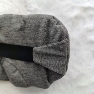 Masque de sommeil de voyage personnalisé en coton tricoté de haute qualité, super doux, avec bande élastique réglable, pour la santé des personnes - Product Image 4