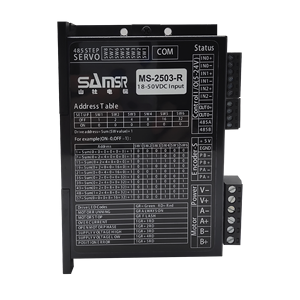 SAMSR MS-2503-R Step <b>Motor</b> 17 Closed Loop Bus <b>Control</b> Digital Driver With Rs-485 Communication for - Product Image 3