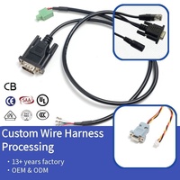 Cable Serial Personalizado DB9 RS232 RS485, Conector DB9 Hembra a JST de 3 Pines para PLC, Servo, Automatización Industrial y Depuración