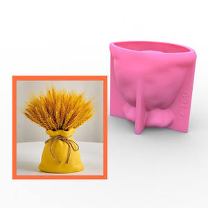 Bolsa de tela para dinero en 3D creativa, <span class=keywords><strong>maceta</strong></span> pequeña de carne, molde de silicona, adornos de arte para el hogar, Cenicero casero, soporte para bolígrafos, artesanías - Product Image 1