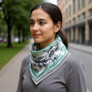 Sciarpa Triangolare Multifunzionale 60x135cm FULARES Accessori per il Collo - Product Image 3