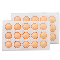 Plateau en mousse EPE Mousse d'emballage de style feuille pour matériau d'emballage d'oeufs Matériau de protection et de rembourrage Plateau en mousse d'oeufs