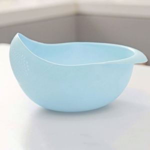 Égouttoir de cuisine simple en plastique pour fruits et légumes, passoire à riz, écologique et compatible lave-vaisselle - Product Image 4