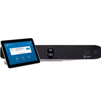 8D8K2AA 8D8L1AA Poly Studio X52 Cámara 4K UHD de 20MP, Barra de Video Todo en Uno con Kit de Controlador TC10 para Salas de Reuniones Medianas