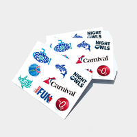 Lembar Stiker PVC Tahan Air Kustom untuk Dekorasi Botol Stiker Logo Ramah Lingkungan Tahan Sinar Matahari untuk Penggunaan Luar Ruangan