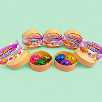 Coffret de jouets squishy Mood Dumpling Blind Box, 12 pièces, collection complète, jouets à presser doux pour enfants, unisexe, âge 5-7 ans