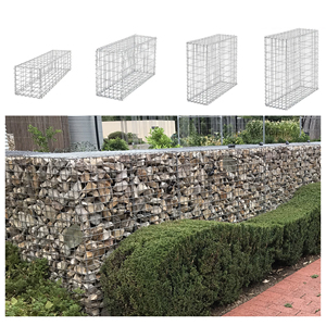 Cages <span class=keywords><strong>à</strong></span> gabions triangulaires pour murs de soutènement en <span class=keywords><strong>acier</strong></span> <span class=keywords><strong>galvanisé</strong></span>, jardinières d'intimité - Product Image 4